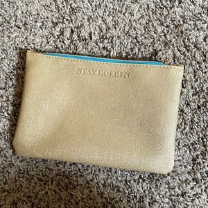 Stay Golden Ipsy Makeup Bag